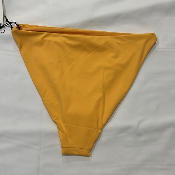We Wore What Warm Apricot Amber Swim Bottom, SMALL - Picture 5 of 10